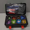 Gyro X Battling Blade Set, 12 Spinning Tops, 3 Launchers and 1 Grip with Storage Box, Kids Toys Birthday Gift Ideal for 6+ Years Old Boys