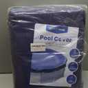 28 FT Round Pool Cover, [ 2025 Upgraded ] Above Ground Pool Cover, Heavy Duty Winter Pool Cover, Cold and UV Resistant, Cable and Pulley System