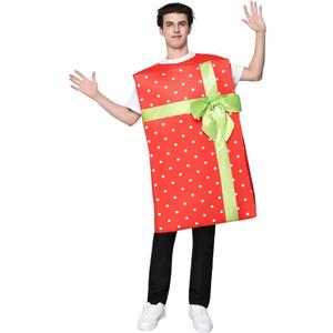 EraSpooky Adult Christmas Gift Box Costume Funny Holiday Present Box Outfits for Men Women