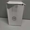 Glass Tumbler with Silicone Sleeve and Bamboo Lid, 32 oz, with Straw (Beige)