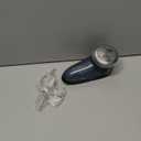 Ruidla Fabric Shaver Defuzzer, Electric Lint Remover, Rechargeable Sweater Shaver with Stainless Steel 3-Leaf Blades, Dual Protection, Removable Bin, Easy Remove Fuzz, Lint, Pills, Bobbles (Black)