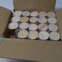 Thick Candle Jars for Making Candles 19 Pcs, 7 OZ Empty Jars with Wood Lids for Candle Making, Sample Container, Frosted White