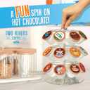 Two Rivers Coffee Hot Chocolate Pods Single Serve Cocoa Variety Sampler Pack Compatible with 2.0 Keurig K-Cup Brewers, 40 Count (EXP 12/14/27)