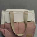 JOYHILL Lunch Bag for Women, Lunch Tote Leakproof Insulated Lunch Box with Shoulder Strap, Adult Reusable Lunch Cooler Tote Bags for Work Picnic Camping Beach (A-PINK)