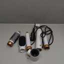 Blow Dryer Brush 5 in 1: Ionic Hot Air Styler Hair Dryer Brush Blow Dryer Set for Curling Volumizing Straightening Styling (White)