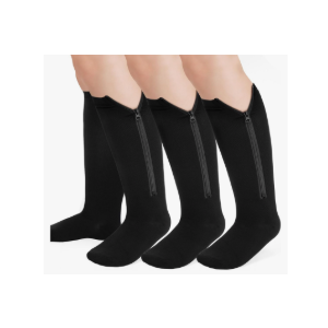 Compression Socks for Women Men Wide Calf L/XL-5XL (15-20mmhg) Knee High Socks Support Compression Stockings for Nurses and Flying
size 2XL 3pc