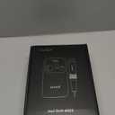 L'UGX Nail Drill Machine 35000RPM  Rechargeable Electric Nail File with LED Display, Portable Efile Nail Drills for Acrylic Gel Nails, Cordless Nails Drill for Beginners & Pros-White