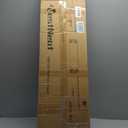 Dual Monitor Stand, 39 Inch Large Wood Monitor Stands for 2 Monitors