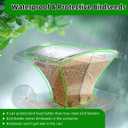 Window Bird Feeder for Outside with Waterproof Seed Storage  Strong Suction Cups, Large Capacity, Easy to Clean, Gifts for Bird Lovers (2.0LB)