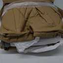 CAR PASS Piping Luxury Leather Seat Covers Full Set,5 Seats Leatherette Anti-Slip Waterproof Seat Covers Compatible with Front Armrests,Universal Fit for Suvs,Vans,Trucks,Airbag Compatible,Pure Beige