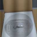 OYKYOHEI Semi Flush Mount Ceiling Light, Globe Glass Ceiling Light Fixture, Antique Bronze Modern Lighting for Hallway Bedroom Entryway Kitchen Porch, Bulb Not Included (9.38 inch)