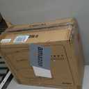 Victrola Journey Bluetooth Portable Suitcase Record Player  with Built-in Speakers, 3 Speed Vinyl Record Player, RCA Out, Headphone Jack (Brown)