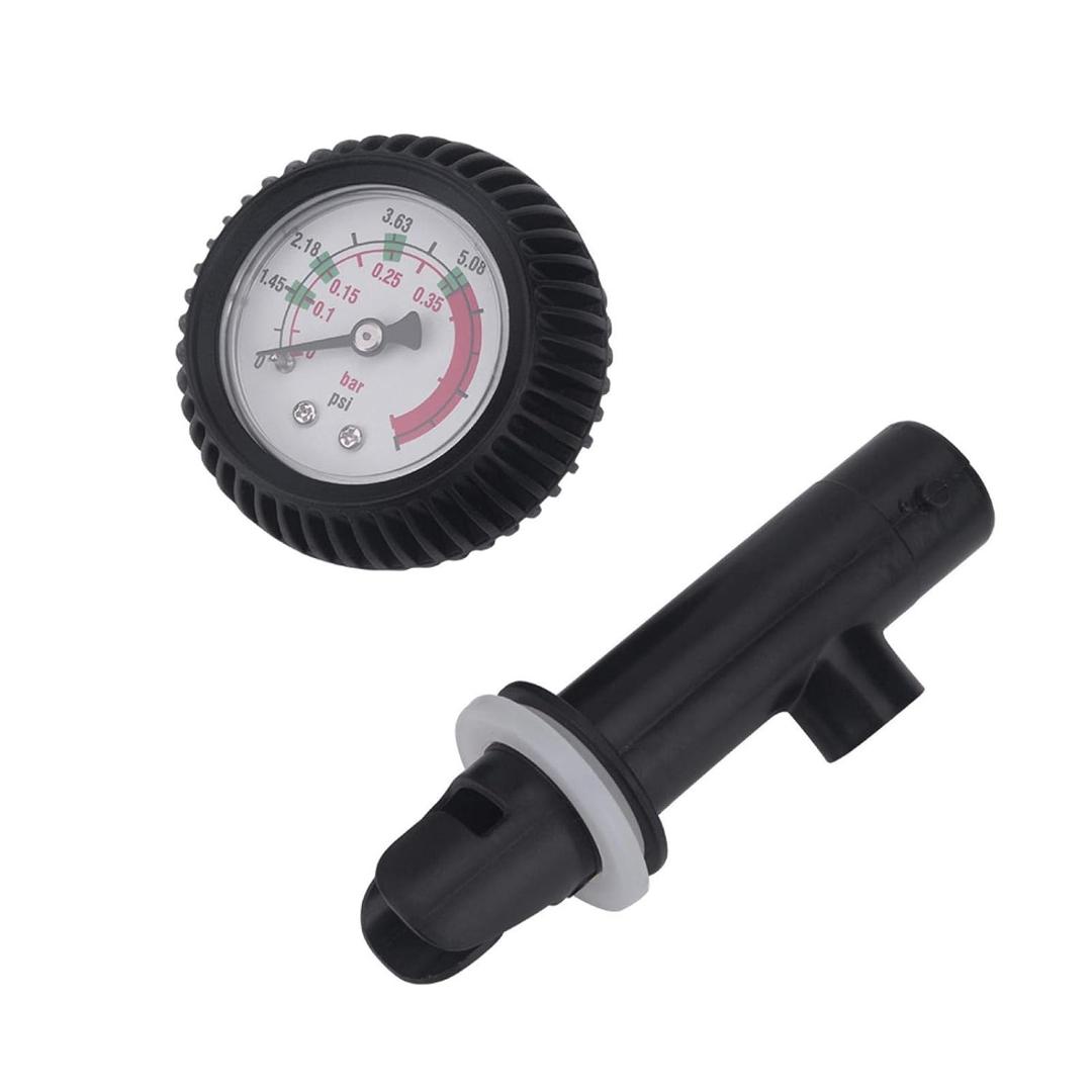 Keenso Kayak Air Pressure Gauge, Kayak Barometer Nylon Inflatable Boat Air Pressure Barometer for Kayak Raft Rowing