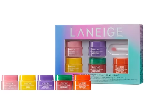 LANEIGE Lip Sleeping Mask: Nourish, Hydrate, Vitamin C, Murumuru & Shea Butter,