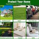 Natural Peppermint Oil Cat Repellent for Outdoor & Indoor Use, Keep Cats & Dogs Away from Yard, Garden & Furniture, 6-Month Protection, 9 Pack (L1)
