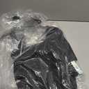 R&M Richards Elegant Formal Jumpsuit W/Asymmetrical Glitter Knit Overlap & One Shoulder Strap (20 Plus, Black)