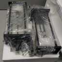 2-Pack Large Outdoor Wall Light, 16" Exterior Lighting Fixtures Wall Mount, 2-Light Waterproof Wall Sconce, Modern Black Outdoor Lamps for Patio, Entryway (No Sensor)