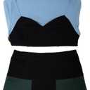 VEECOOCOS Total Drama Island Gwen Cosplay Costume Girls Crop Top and Mini Skirts Halloween Outfits (XX-Large)