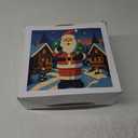 OurWarm 14FT Christmas Inflatable Outdoor Decoration, Giant Inflatable Santa Claus Holding Gift Bag, Blow Up Christmas Decorations Outdoor with Built-in LED Lights for Yard Garden Lawn Xmas Decor