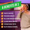 TheraBreath Complete Mouthwash, Revitalizing Mint, 16 fl oz, 2-Pack | 6-in-1 Benefits, Alcohol-Free