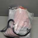 QPAU Blow up Inflatable Toddler Travel Bed with Sides, Toddler Air Mattress for Camping, Traveling, Hotel, or Home Use, Hand Pump Included (Red)