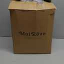 MaiRve Embroidery Comforter Set, Boho Farmhouse Western Bedding Set, All Season Bed in A Bag Comforter Set with Sheets, Pillowcases & Shams, Burnt Orange Queen 7 Pieces