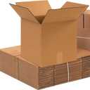 Partners Brand P121212 Corrugated Boxes, 12"L x 12"W x 12"H, Kraft (Pack of 25)