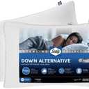 Sealy-Sterling Collection Down-Alternative Pillow, 2-Pack - 400 Thread Count Tencel™ & Cotton Cover Blend (18in x 26in)