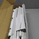 4-Tier Clothes Drying Rack, 4ft High Foldable Drying Rack Clothing for Indoor & Outdoor, Portable Collapsible Laundry Dryer for Laundry Room and Apartment, White 29" L x 49" H x 11.5" W