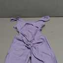 YEOREO One Piece Workout Jumpsuits for Women Backless Tummy Control Sleeveless Jumpsuits Lizvette V Back Scrunch Yoga Romper, S