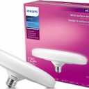 Philips LED Wide Surface Lampinaire 125W 9" Daylight Deluxe E26 (6500K), 2050 Lumens (125W = 26W)