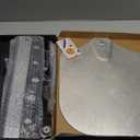 Pizza Peel Aluminum Pizza Spatula, Mooues 12 inch Metal Pizza Paddle(12"x 14")with Rocker Cutter Foldable Wood Handle, [Storage bag included], for Family Pizza Oven Baking Pizza, Dough, Bread & Pastry