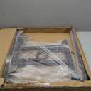 Adjustable Walking Pad Handle only, 19.7 inch Wide, 46 inch Max Height, Black/Red