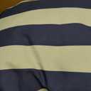 Majestic Pet Stripes Rectangle Large Dog Bed Washable – Non Slip Comfy Pet Bed – Dog Crate Bed with Removable Washable Cover – Dog Kennel Bed for Sleeping, Polyester Fiber, X-Large, Navy Blue