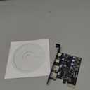 Sinefine 4 Ports PCI-E to USB 3.0 Expansion Card (2 USB Type-A and 2 USB Type-C Ports), Internal Converter PCI Express Expansion Card for Desktop PC Card