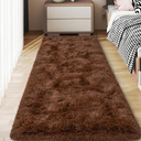 Tepook Super Soft Fluffy Rug for Bedroom, Modern Shaggy Fuzzy Kids Rugs for Living Room, Plush Indoor Nursery Home Decor Dorm Carpet with Non-Slip Bottom, Cream White, 2 X 3 Feet