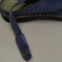 Mens Sandals Leather Closed Toe Outdoor Summer Anti-Slip Beach Sandals
size 46