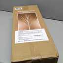 Twinkle Star 2-Pack 6 Feet 96 LED Lighted Birch Tree for Thanksgiving Decor Home Wedding Party Indoor Outdoor Christmas, Fall, Autumn Decoration, 2 Pack, Warm White (Floral)