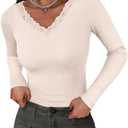 Beige T-Shirt with Sleeves for Girls, Size S