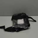 Vorspack Clear Backpack Heavy Duty - Large Clear Bookbag Transparent Backpacks See Through Backpack for College Work Travel Festival - Black | Clear Bookbag, See Through Backpack, College, Work, Travel