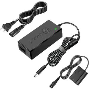 Gonine NP-FZ100 Dummy Battery Power Supply Adapter, fit for Sony Camera A7 V, A7R V, A7 IV, A7R IV, A7 III, A7S III, A7R III, FX3 FX30 A6600 A6700, ZV-E1, ZV-E10 II, A7C, A7C II, A7CR, A1 A9, A9 II.