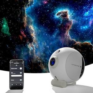 Set of 8 Orzorz Star Projector Plus Galaxy Night Light Home Planetarium Ceiling Projector with App Control Sky Light Bedroom Decor Realistic Starry Nebula Planet Presentation Gift for Adults Kids