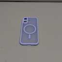 TOCOL for 17 Case, Full Camera Protection, Built-in Magnetic Ring, Compatible with Magsafe Charger, Drop Protection, Translucent Matte Phone Case for 17 6.3 inch (Light Blue)