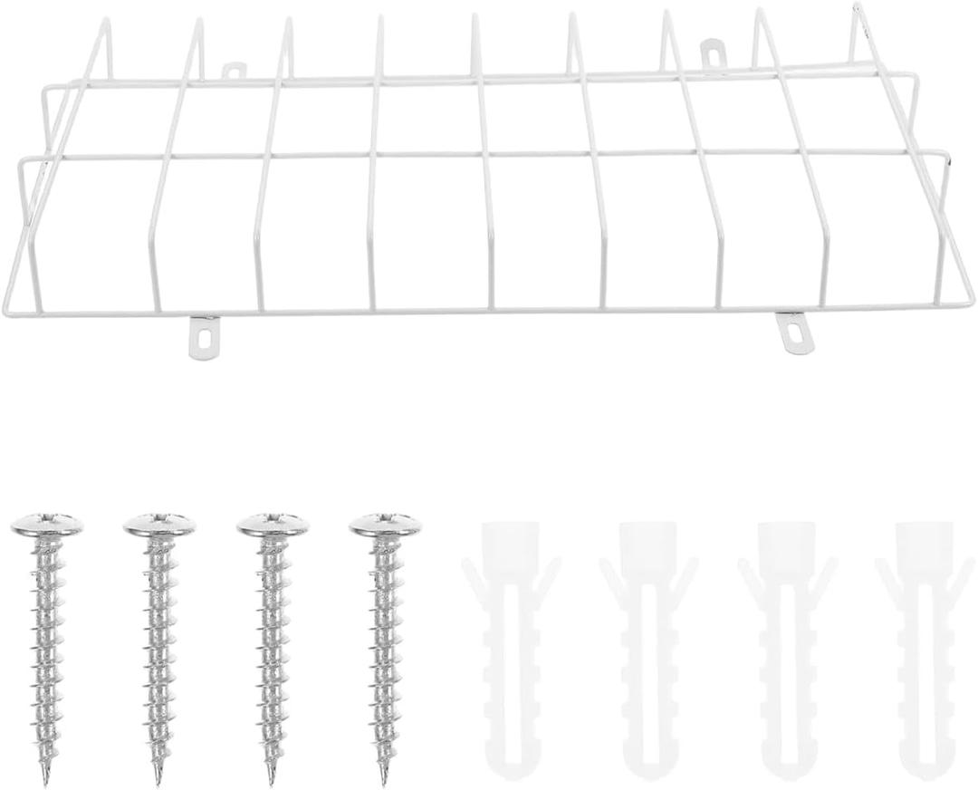 Exit Sign Wire Guard, Emergency Signal Protective Cover Emergency Lights Protection Cage Metal Wall Light Safety Wire Guard with Installation Screws for Shopping Mall Company School (360x175x35MM)