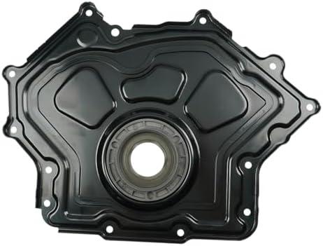 Dowfane Engine Front Crank Seal Lower Timing Cover LR011995 Compatible with Land Rover LR4 Discovery Velar Sport