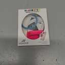 Upgraded Magnetic Phone Grip, Liquid Silicone Soft and Portable, Removable Finger Loop Ring Grip Holder for iPhone, Strong Magnetic Attraction, Compatible with MagSafe Phone Case, Neon Pink