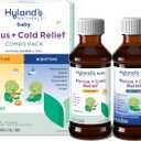 Hyland's Baby Mucus and Cold Relief, Day and Night Value Pack, Infant And Baby Cold Medicine, Decongestant And Cough Relief, 8 Fl Oz