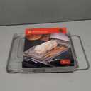 Extendable Dish Rack with Feet, Vegetable Colander Basket, Stainless Steel Dish or Silverware Drying Rack, Ultimate Kitchen Organizer Over The Sink (14.76 x 10.63 x 3.15 Inches)