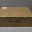 VOLISUN Solar Post Cap Lights Outdoor 4x4/6x6 Wooden/Vinyl Fence Cap Lights for Patio/Garden,Warm White with 2 Lighting Modes Waterproof,ABS Shell Lens White (12 Pack)