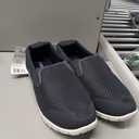 Zone Pro Mens Athletic Slip On Shoes, Size 10, Gray 